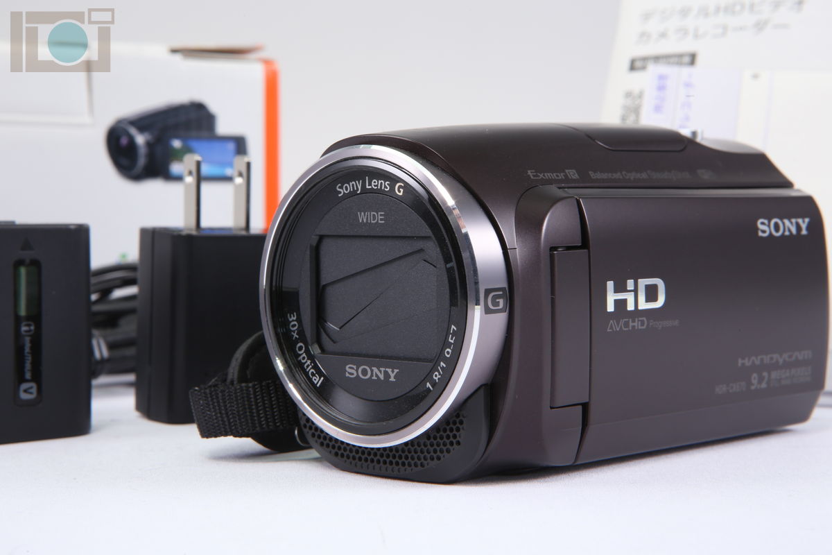 2023年01月30日に一心堂が買取したSONY HDR-CX670  ブラックの画像