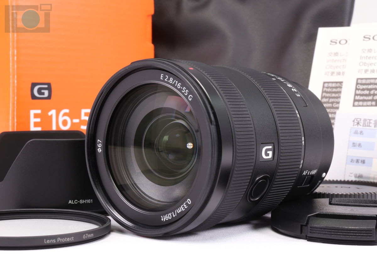 SONY E16-55mm F2.8 G SEL1655G 保護フィルター付カメラ - レンズ(ズーム)