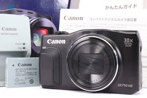 2023年03月30日に一心堂が買取したCanon PowerShot SX710 HS  ブラックの画像