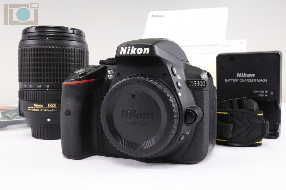 2023年07月29日に買取させていただいたNikon D5300 18-140 VR レンズキット ブラックの画像