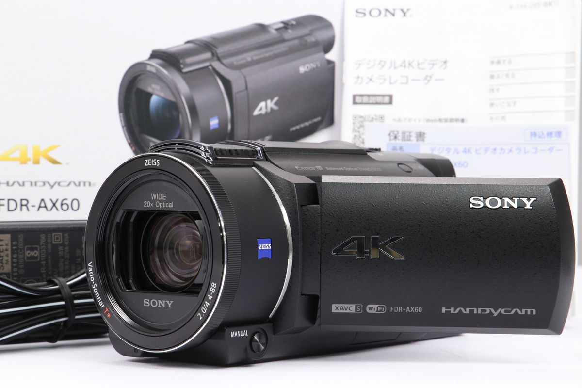 買取実績】SONY FDR-AX60 2023年11月22日 | カメラ買取の一心堂