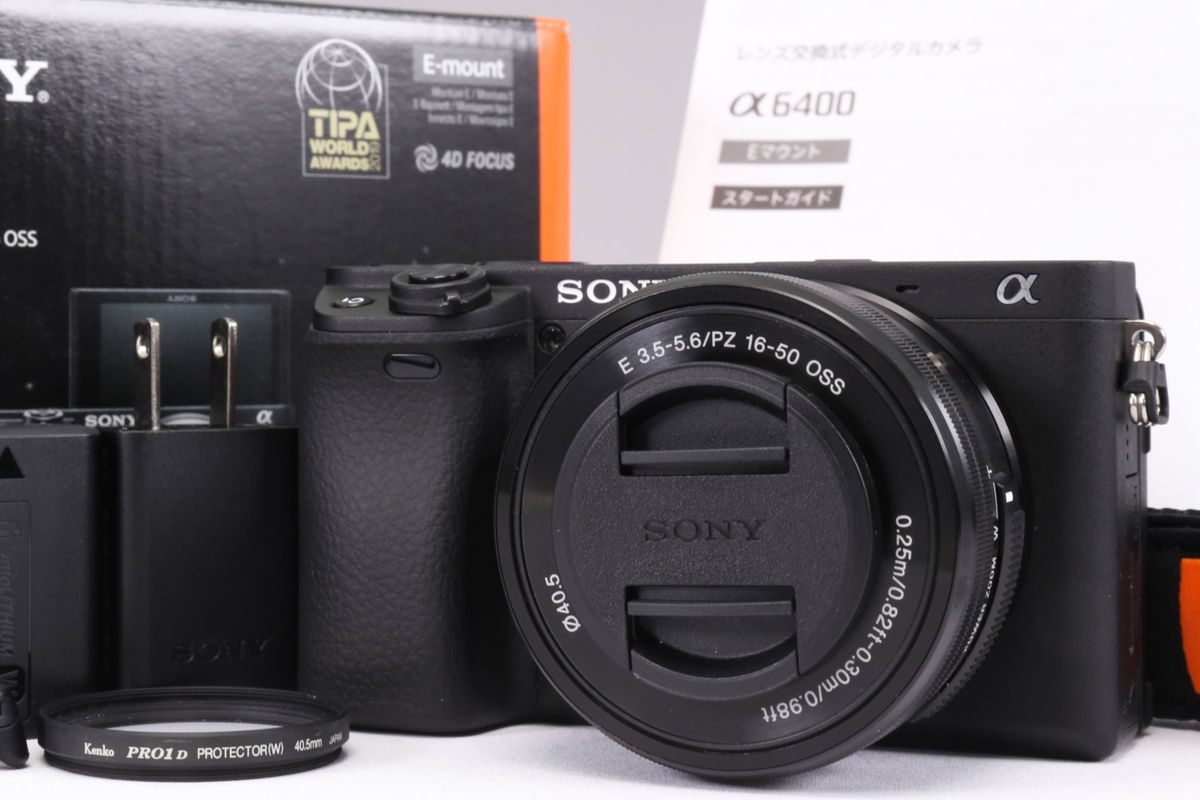 2023年11月27日に買取させていただいたSONY α6400 パワーズームレンズキット ILCE-6400L ブラックの画像