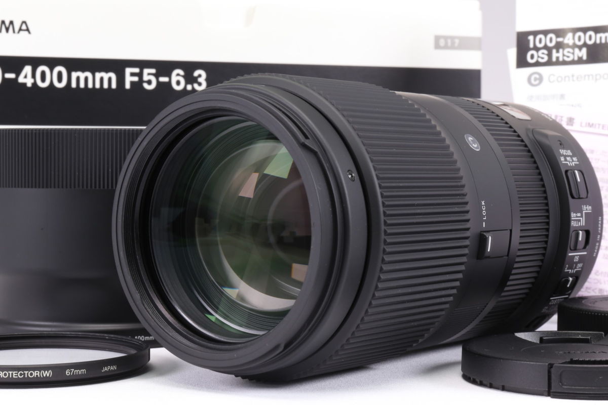 2023年12月04日に買取させていただいたSIGMA Contemporary 100-400mm F5-6.3 DG OS HSM [Fマウント]の画像