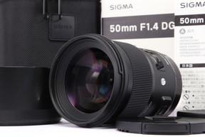 2024年01月22日に一心堂が買取したSIGMA Art 50mm F1.4 DG HSM [EFマウント]の画像