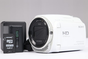 2024年02月03日に一心堂が買取したSONY HDR-CX670 ホワイトの画像
