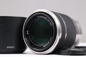 2024年06月04日に一心堂が買取したSONY E 55-210mm F4.5-6.3 OSS SEL55210 シルバーの画像