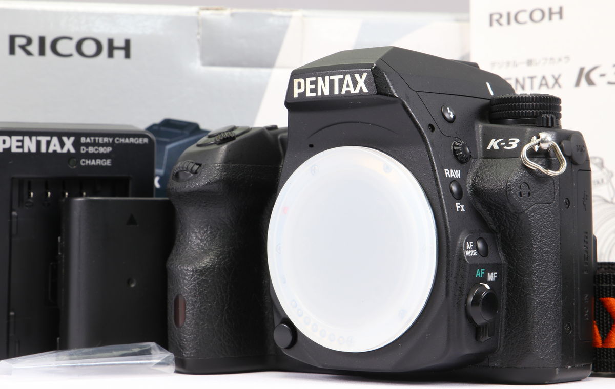 2024年07月12日に買取させていただいたPENTAX K-3 ボディ ブラックの画像