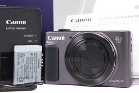 2024年07月02日に一心堂が買取したCanon PowerShot SX620 HS ブラックの画像