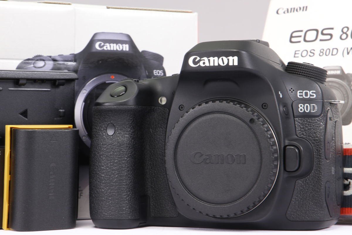 2024年07月23日に一心堂が買取したCanon EOS 80D ボディの画像