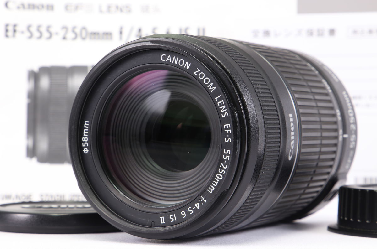 2024年07月28日に買取させていただいたCanon EF-S55-250mm F4-5.6 IS IIの画像