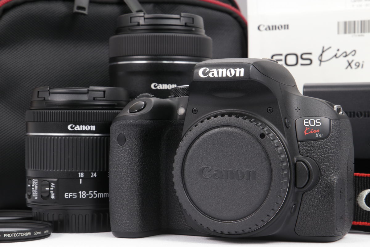 2024年08月03日に一心堂が買取したCanon EOS Kiss X9i ダブルズームキットの画像