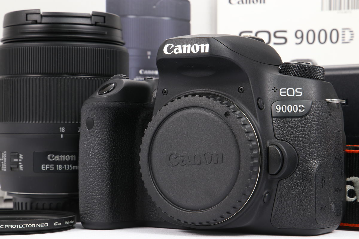 2024年08月08日に一心堂が買取したCanon EOS 9000D EF-S18-135 IS USM レンズキットの画像