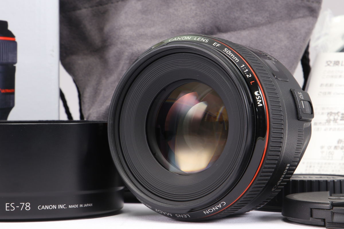 2024年08月20日に一心堂が買取したCanon EF50mm F1.2L USMの画像