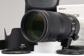 2024年08月24日に一心堂が買取したNikon AF-S NIKKOR 70-200mm F2.8E FL ED VRの画像