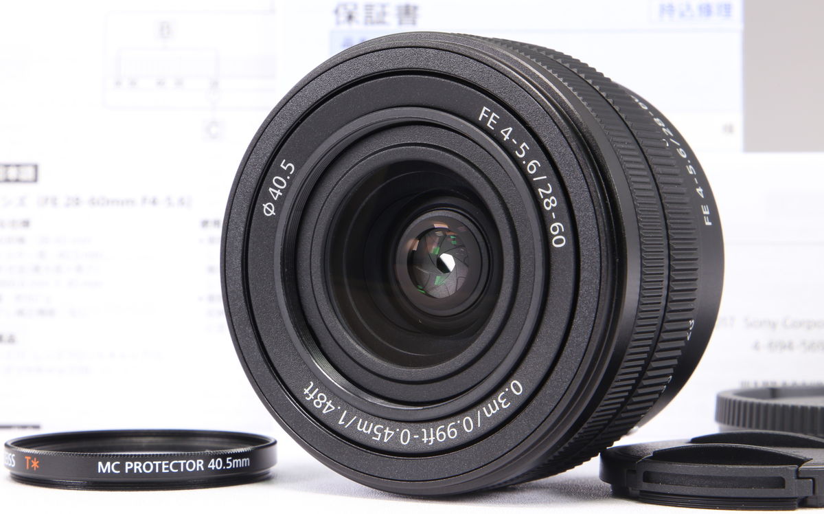 2024年09月10日に買取させていただいたSONY FE 28-60mm F4-5.6 SEL2860の画像