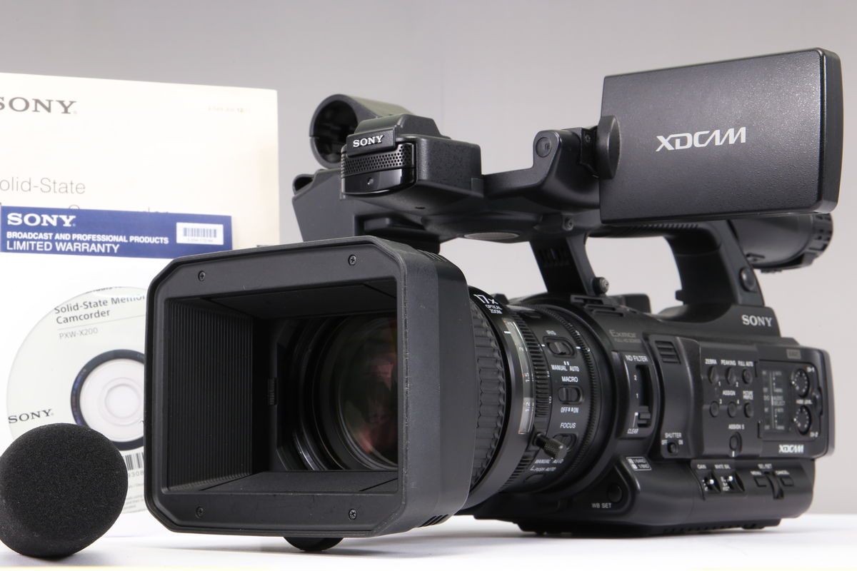 2024年10月31日に一心堂が買取したSONY PXW-X200 ブラックの画像