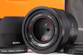 2024年09月11日に一心堂が買取したSONY Sonnar T* FE 55mm F1.8 ZA SEL55F18Zの画像