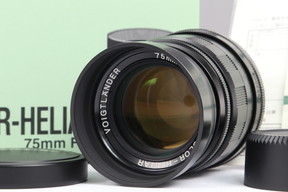 2024年09月21日に一心堂が買取したVoigtlander COLOR-HELIAR 75mm F2.5 [Lマウント] ブラックの画像