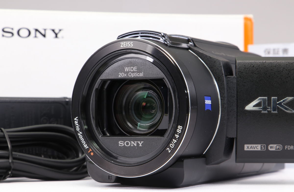 2024年09月27日に一心堂が買取したSONY FDR-AX45 ブラックの画像