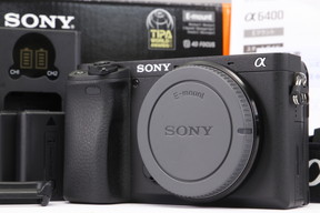 2024年09月25日に一心堂が買取したSONY α6400 ボディ ILCE-6400 ブラックの画像