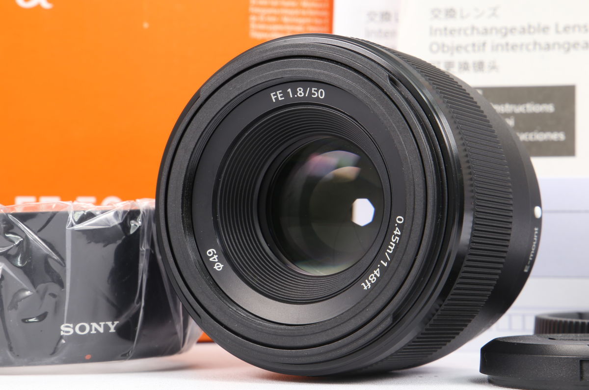 2024年10月04日に一心堂が買取したSONY FE50mm F1.8 SEL50F18Fの画像