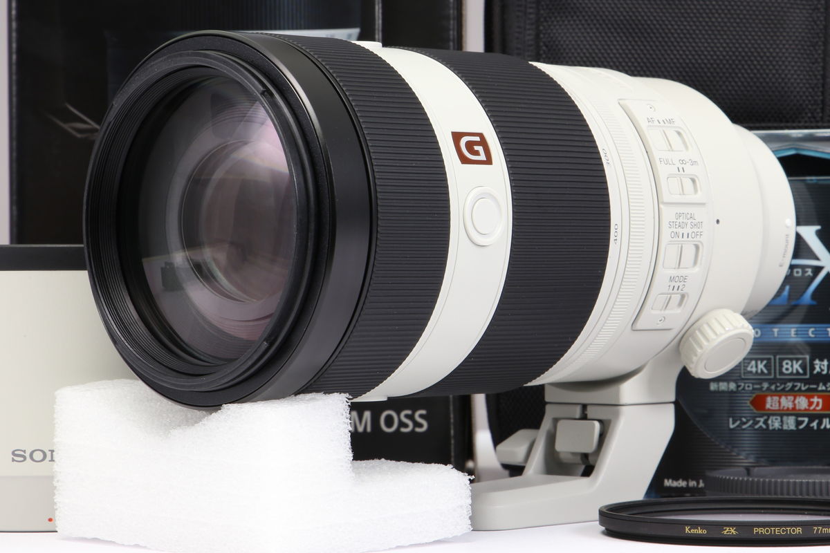 2024年10月02日に買取させていただいたSONY FE 100-400mm F4.5-5.6 GM OSS SEL100400GMの画像