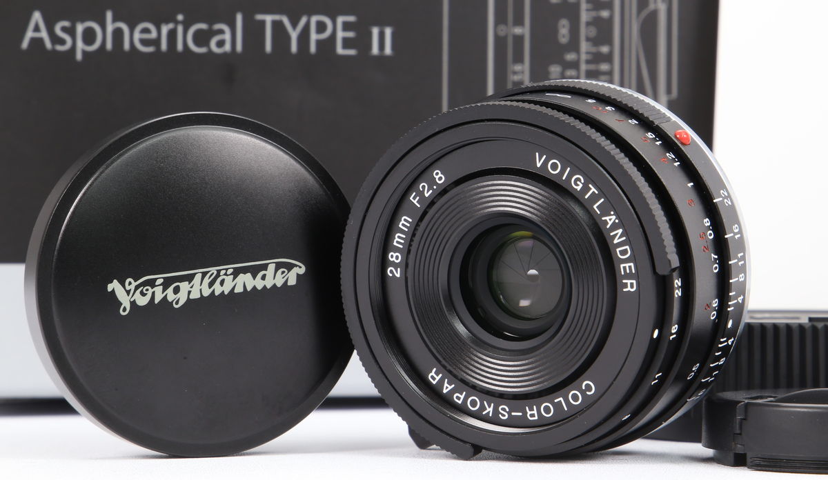 2024年10月08日に買取させていただいたVoigtlander COLOR-SKOPAR 28mm F2.8 Aspherical Type II VM [Mマウント] ブラックの画像