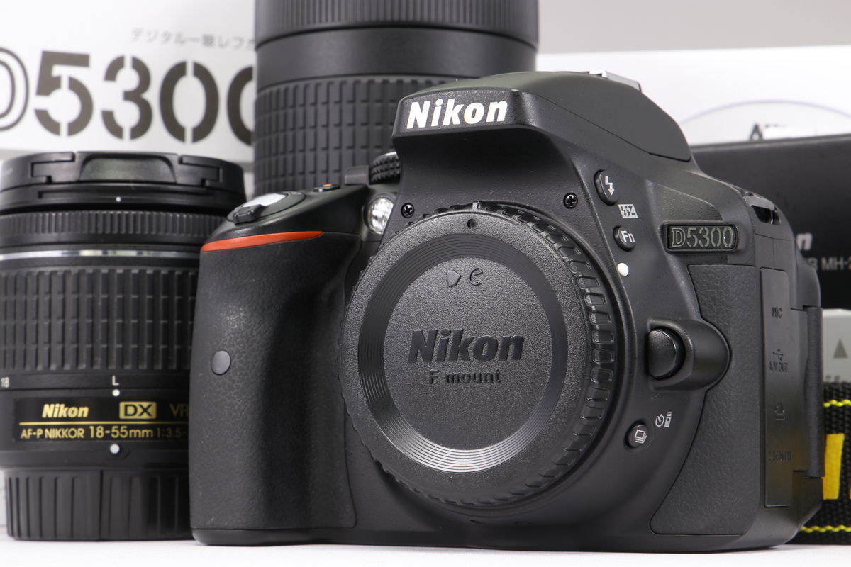 2024年10月21日に一心堂が買取したNikon D5300 AF-P ダブルズームキットの画像