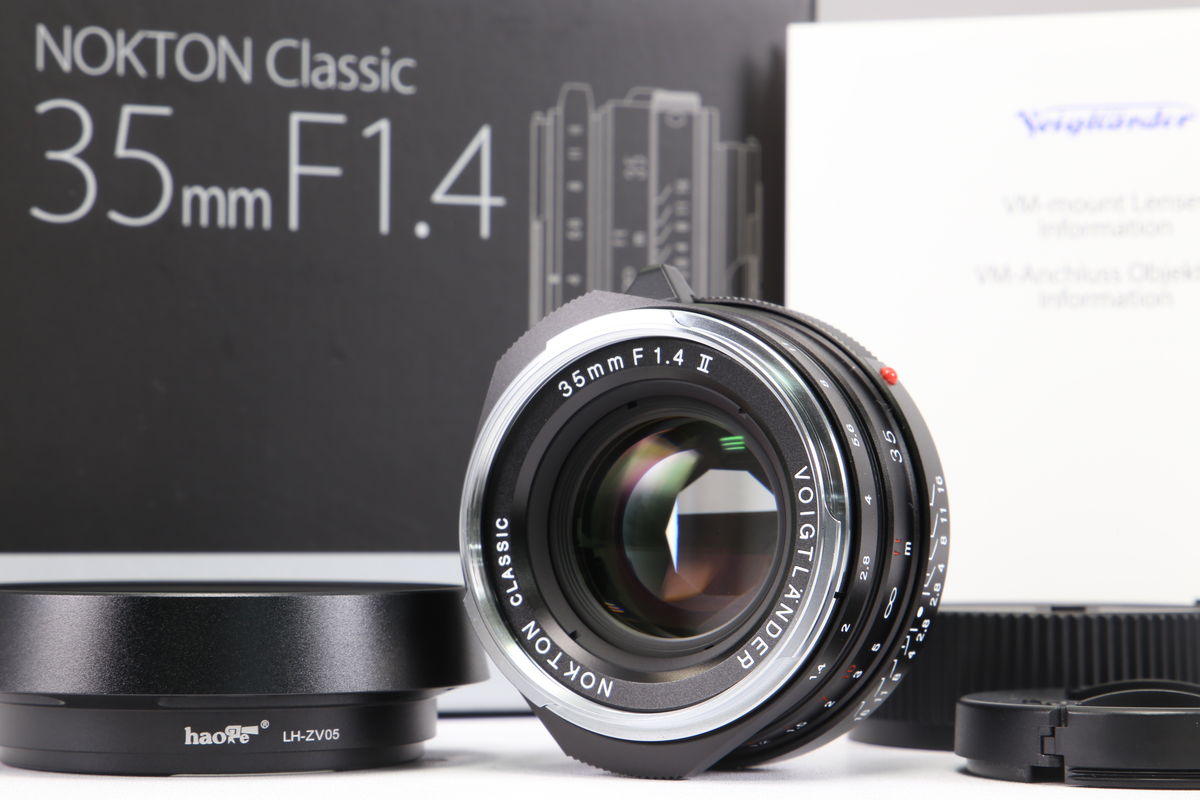 2024年11月11日に一心堂が買取したVoigtlander NOKTON classic 35mm F1.4 II MC [VMマウント(LEICA Mマウント)]の画像