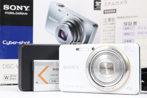 2024年11月18日に一心堂が買取したSONY Cyber-shot DSC-WX100 ホワイトの画像