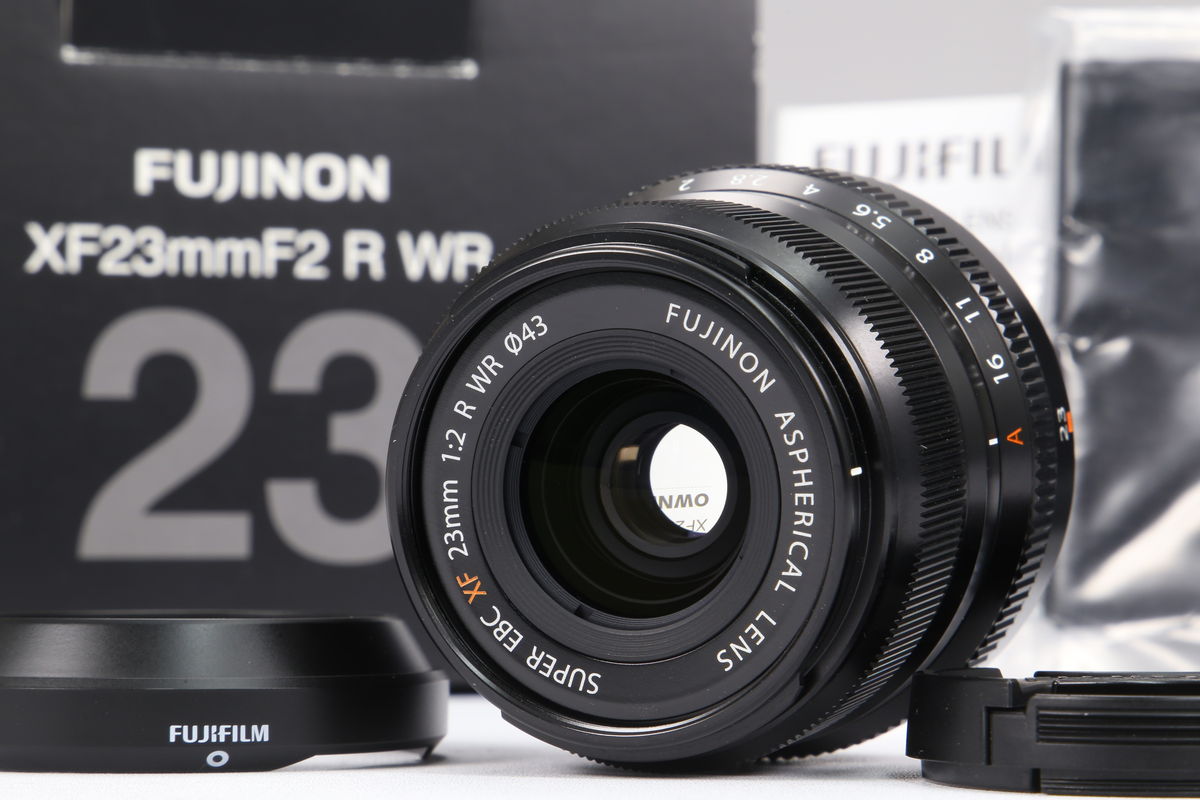 2024年12月05日に一心堂が買取したFUJIFILM FUJINON XF23mm F2 R WR ブラックの画像