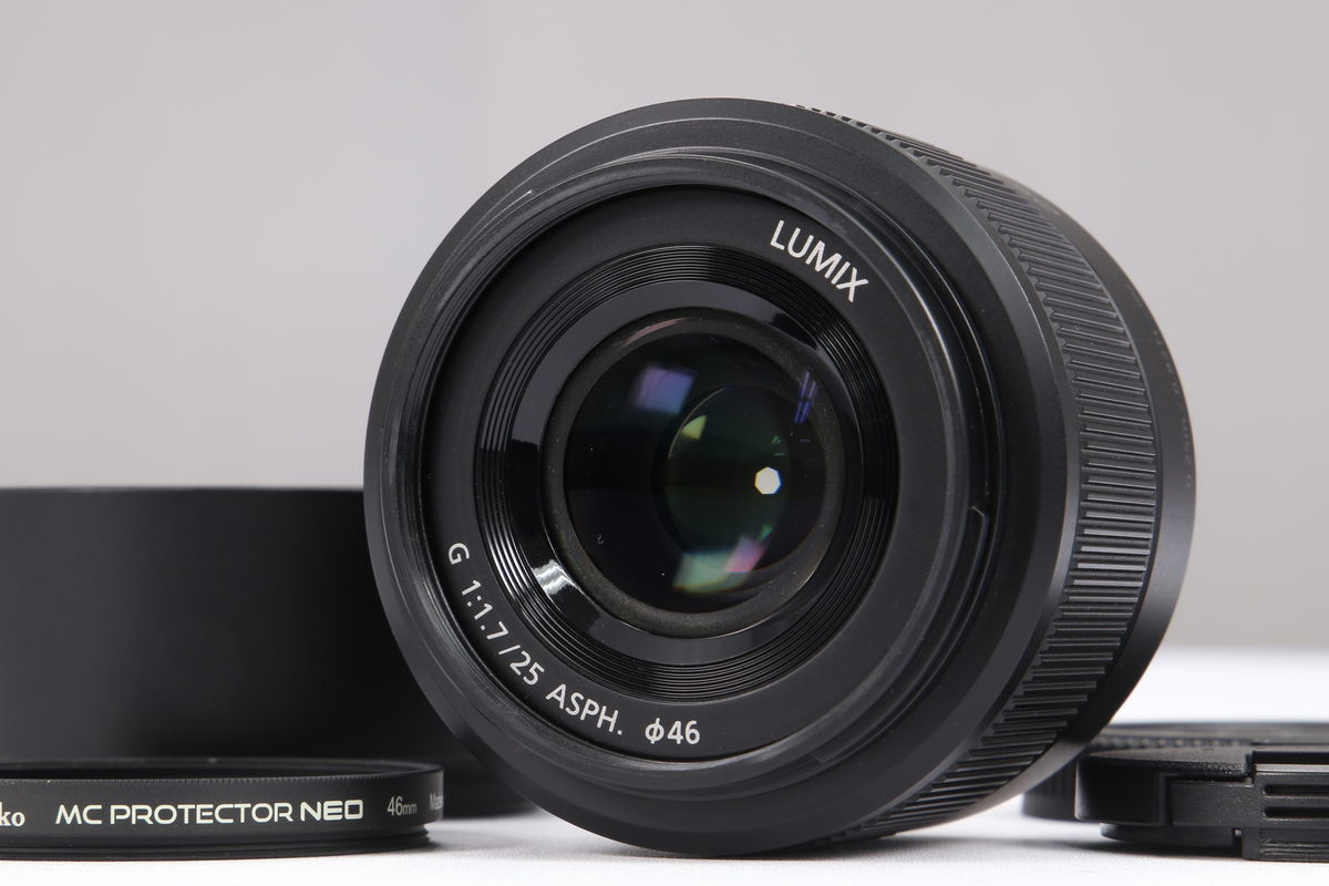 2024年12月13日に一心堂が買取したPanasonic LUMIX G 25mm F1.7 ASPH. H-H025 ブラックの画像