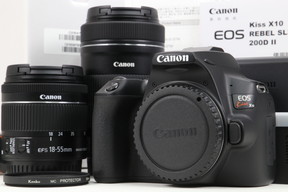 2024年12月19日に一心堂が買取したCanon EOS Kiss X10 ダブルズームキット ブラックの画像