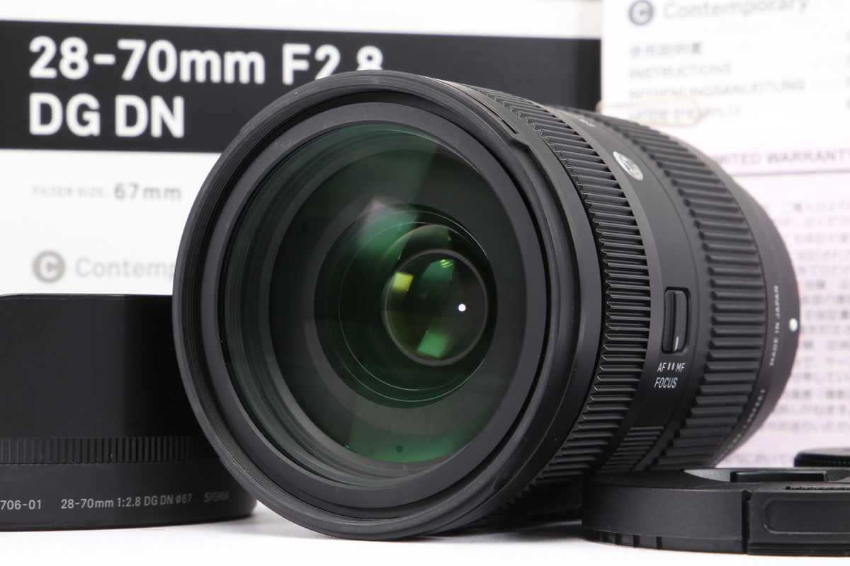 2024年12月24日に一心堂が買取したSIGMA Contemporary 28-70mm F2.8 DG DN [Eマウント]の画像