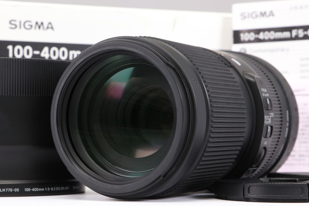 2024年12月24日に一心堂が買取したSIGMA Contemporary 100-400mm F5-6.3 DG DN OS [Eマウント]の画像