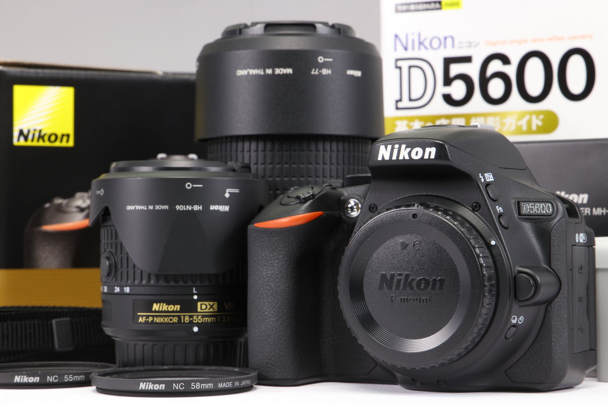 2025年01月11日に一心堂が買取したNikon D5600 ダブルズームキットの画像