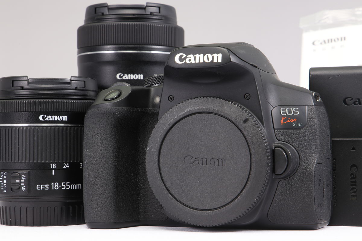 2025年01月21日に一心堂が買取したCanon EOS Kiss X10i ダブルズームキットの画像