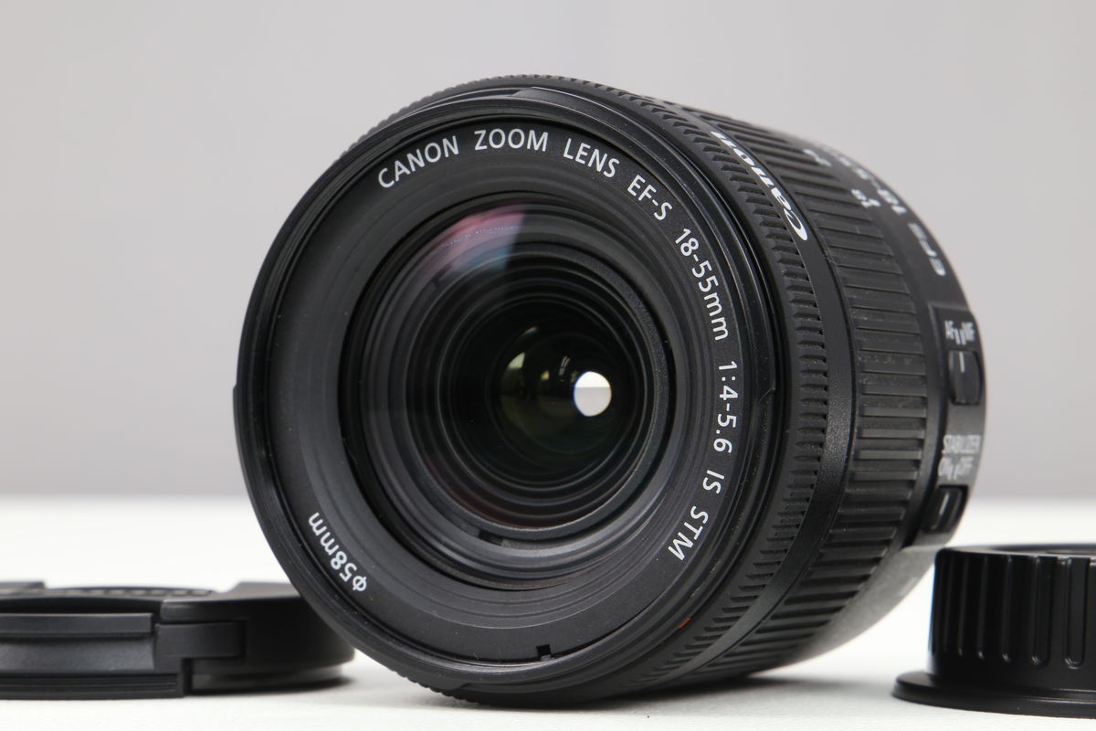 2025年01月24日に一心堂が買取したCanon EF-S18-55mm F4-5.6 IS STM ブラックの画像