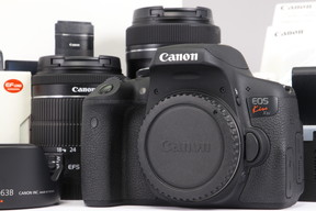 2025年01月28日に一心堂が買取したCanon EOS Kiss X8i ダブルズームキットの画像