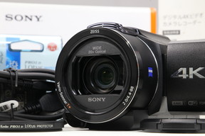 2025年04月30日に一心堂が買取したSONY FDR-AX45 ブラックの画像