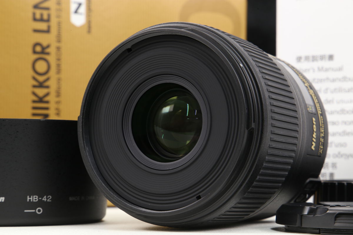 2025年04月24日に一心堂が買取したNikon AF-S Micro NIKKOR 60mm F2.8G EDの画像