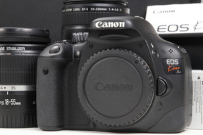2025年04月25日に一心堂が買取したCanon EOS Kiss X4 ダブルズームキットの画像