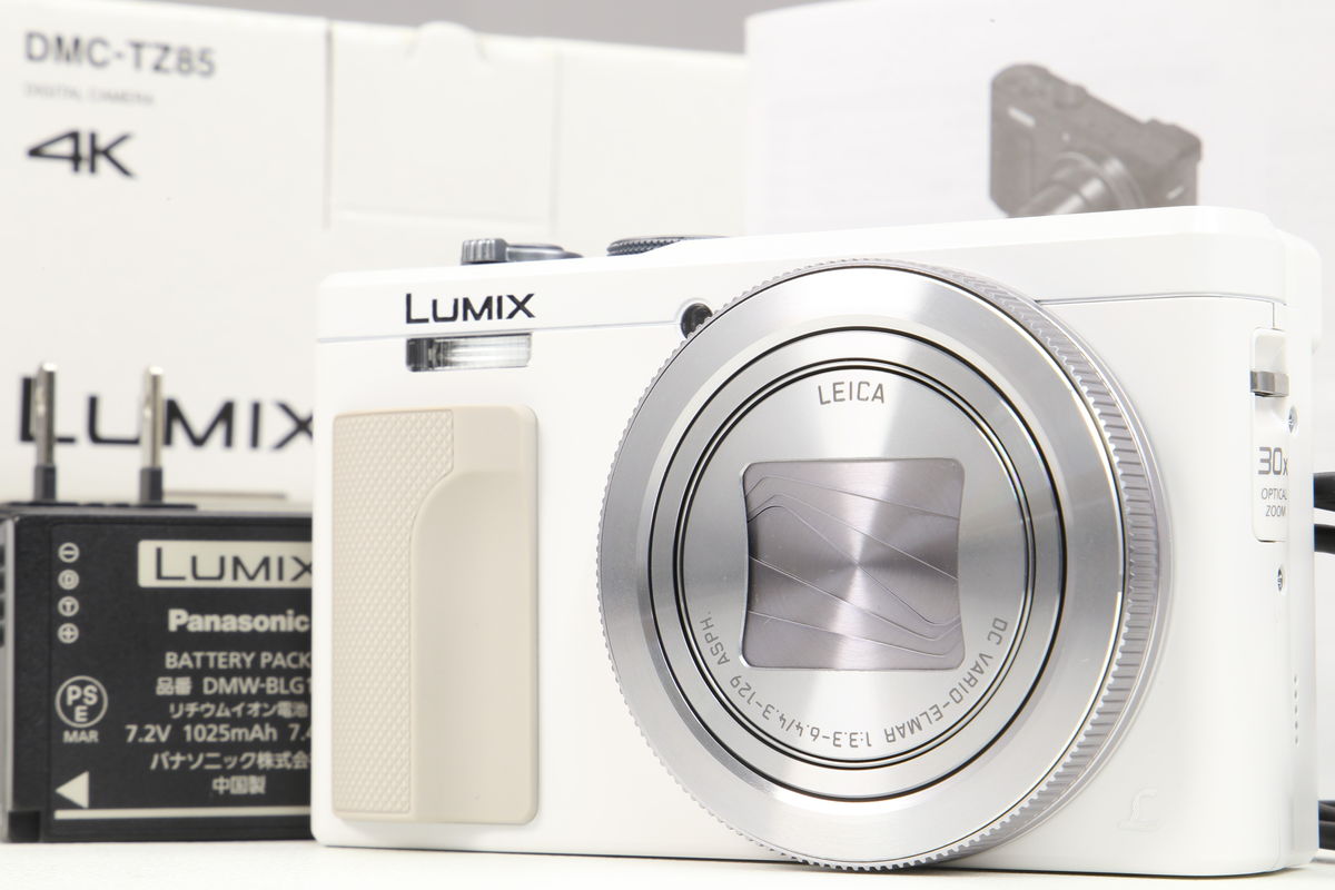 2025年04月28日に買取させていただいたPanasonic LUMIX DMC-TZ85 ホワイトの画像