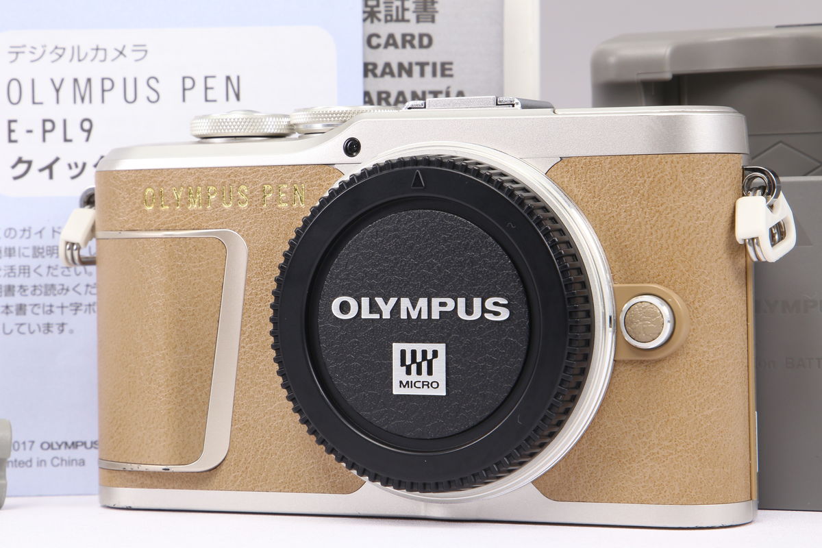2025年05月09日に一心堂が買取したOLYMPUS PEN E-PL9 ボディ ブラウンの画像