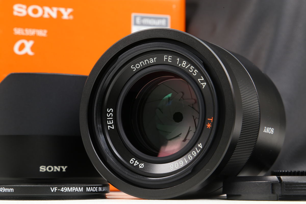 2025年05月06日に一心堂が買取したSONY Sonnar T* FE 55mm F1.8 ZA SEL55F18Zの画像