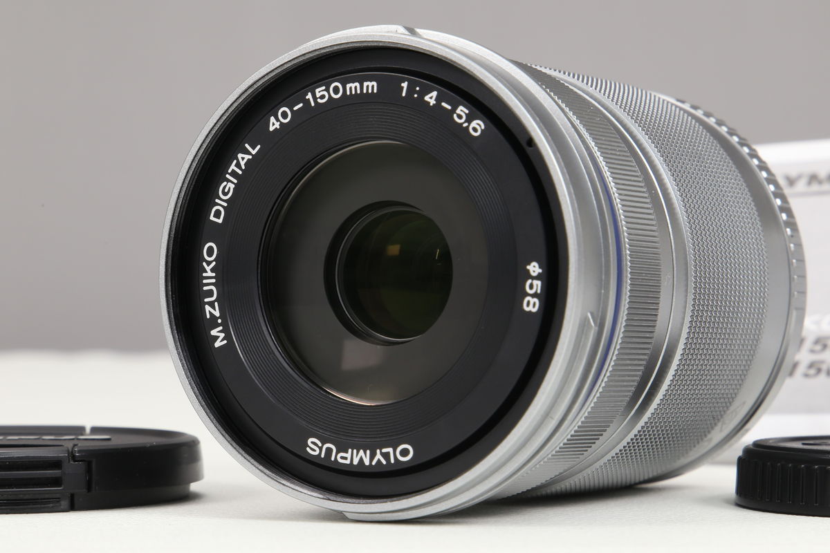 2025年05月05日に一心堂が買取したOLYMPUS M.ZUIKO DIGITAL ED 40-150mm F4.0-5.6 R シルバーの画像