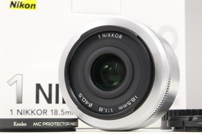 2025年05月06日に一心堂が買取したNikon Nikon 1 NIKKOR 18.5mm F1.8 シルバーの画像