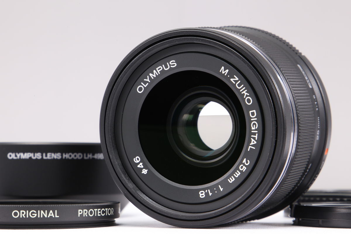 2025年05月10日に一心堂が買取したOLYMPUS M.ZUIKO DIGITAL 25mm F1.8 ブラックの画像