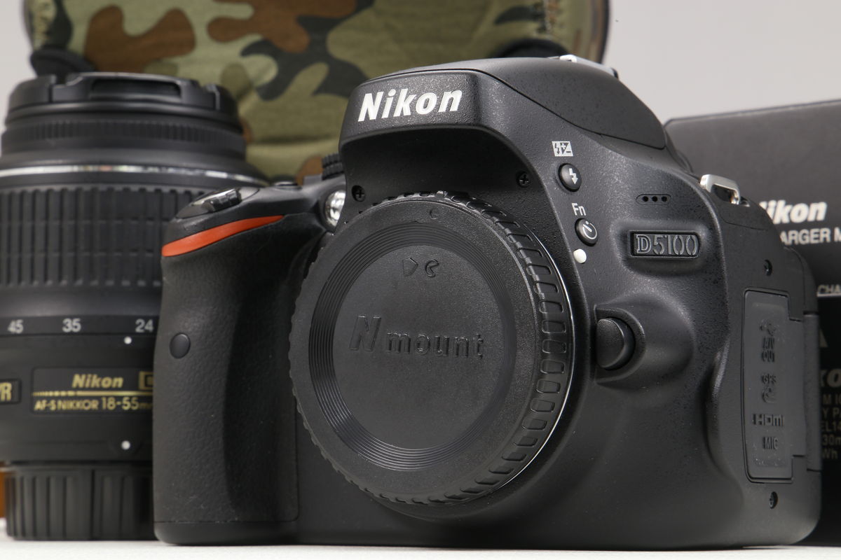 2025年05月13日に一心堂が買取したNikon D5100 18-55 VR レンズキットの画像