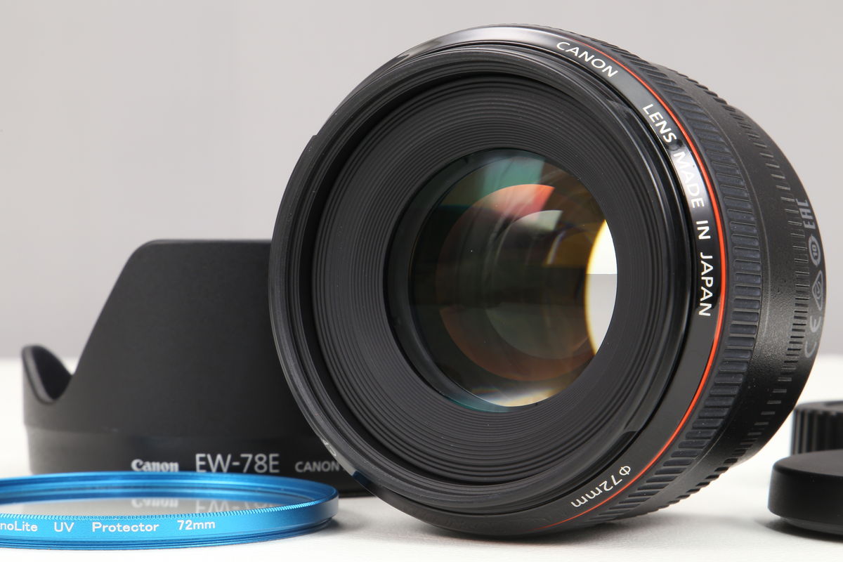 2025年05月08日に一心堂が買取したCanon EF50mm F1.2L USMの画像